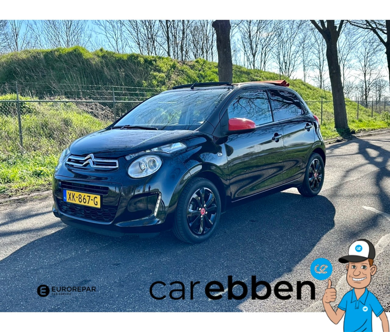 Citroën C1 - 1.0 VTi Airscape Shine | 2 JAAR GARANTIE! | Navigatie | Achteruitrijcamera | Climate contr - AutoWereld.nl