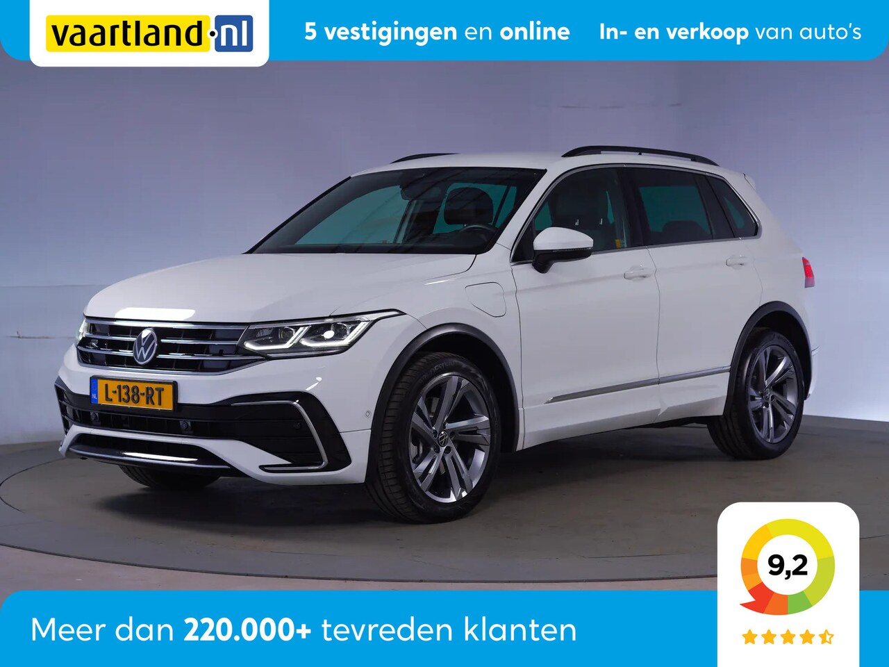 Volkswagen Tiguan - 1.4 TSI eHybrid R-Line Business+ [ Virtual+ LED Navi Camera ] - AutoWereld.nl