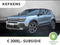 Jeep Avenger - Summit 54 kWh (€2000, - SUBSIDIE/LED/Climate/Keyless/PDC/NAV./18"LMV)