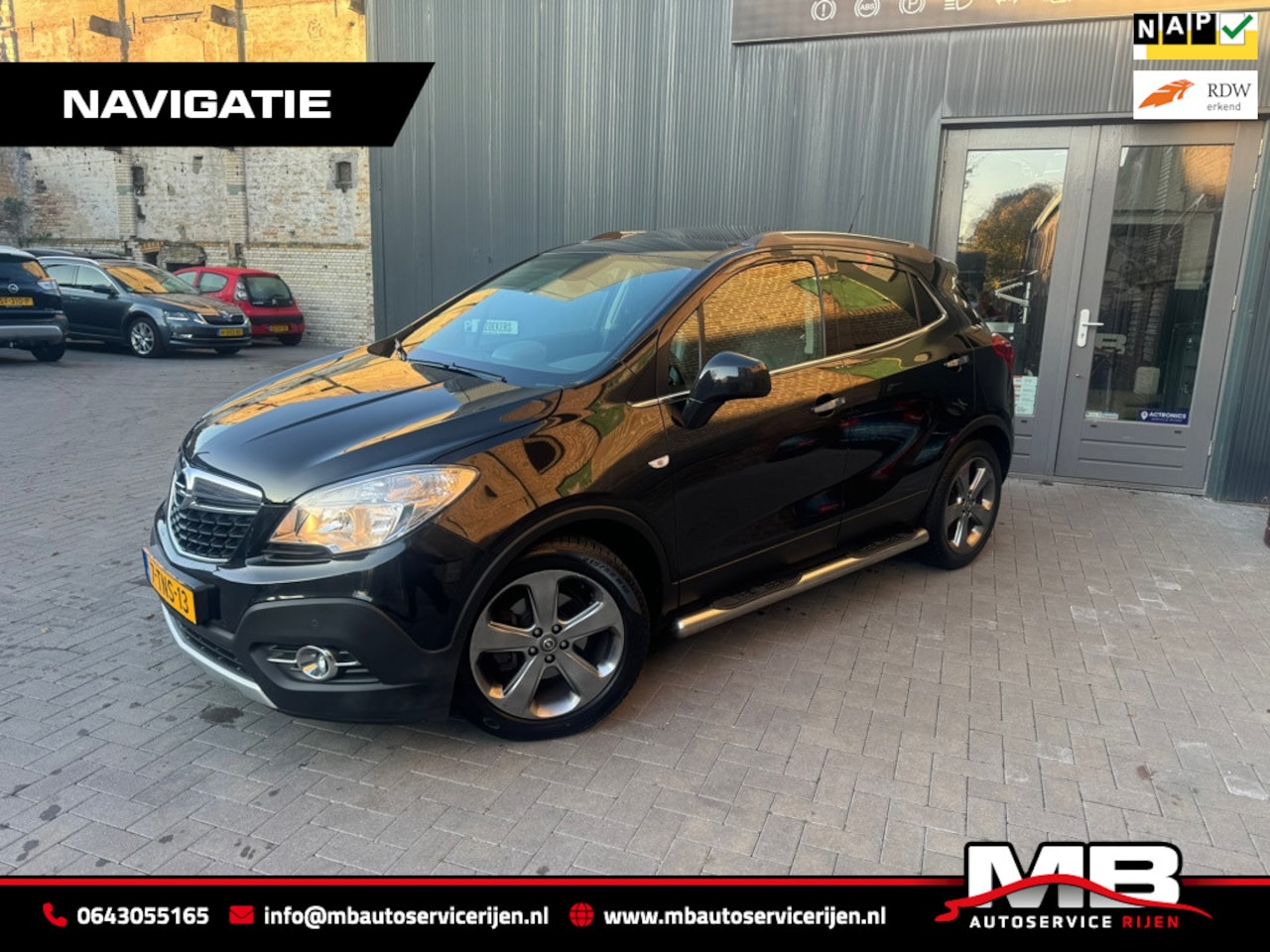 Opel Mokka - 1.4 T Cosmo 1.4 T Cosmo, Leer, PDC, Navi, Zonnedak. - AutoWereld.nl