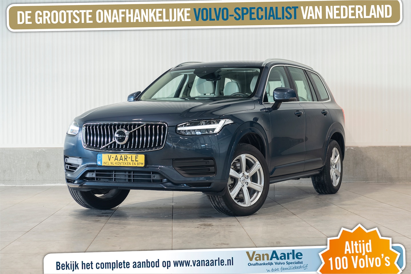 Volvo XC90 - 7pers. T8 Aut. Intellisafe Navigatie Leder 390pk - AutoWereld.nl