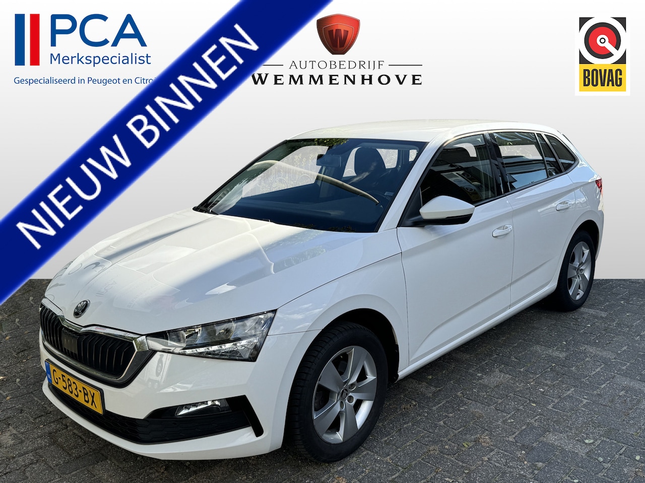 Skoda Scala - 1.0 TSI Ambition Alu wielen/Airco-Ecc/Navigatie/Mistl - AutoWereld.nl