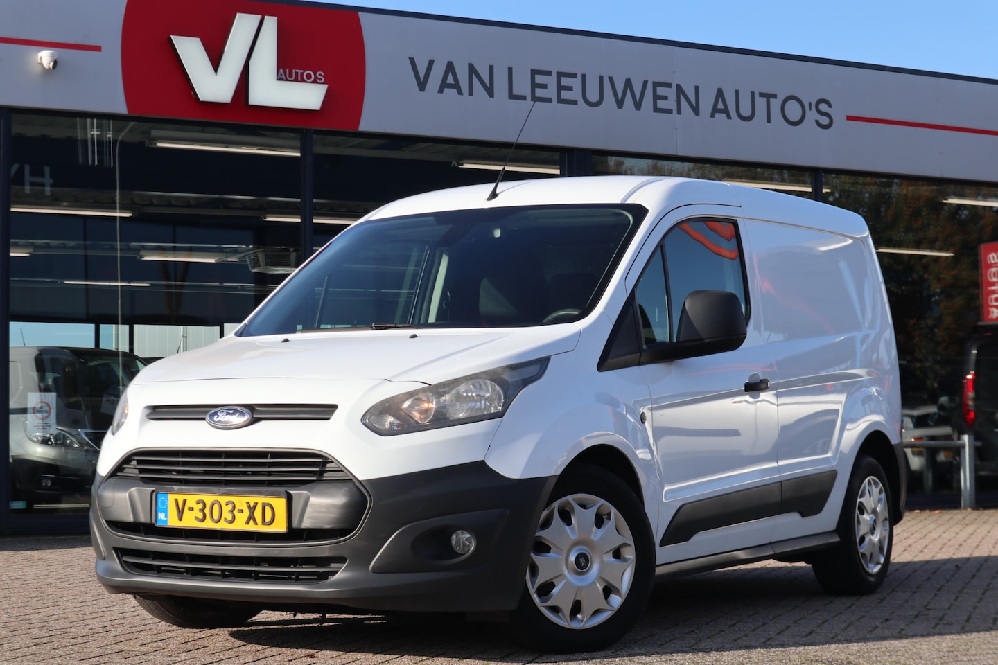 Ford Transit Connect - 1.6 TDCI L1 Trend | Nieuw Binnen | Marge | 3 Zits | Airco | APK 08-02-2025 | - AutoWereld.nl