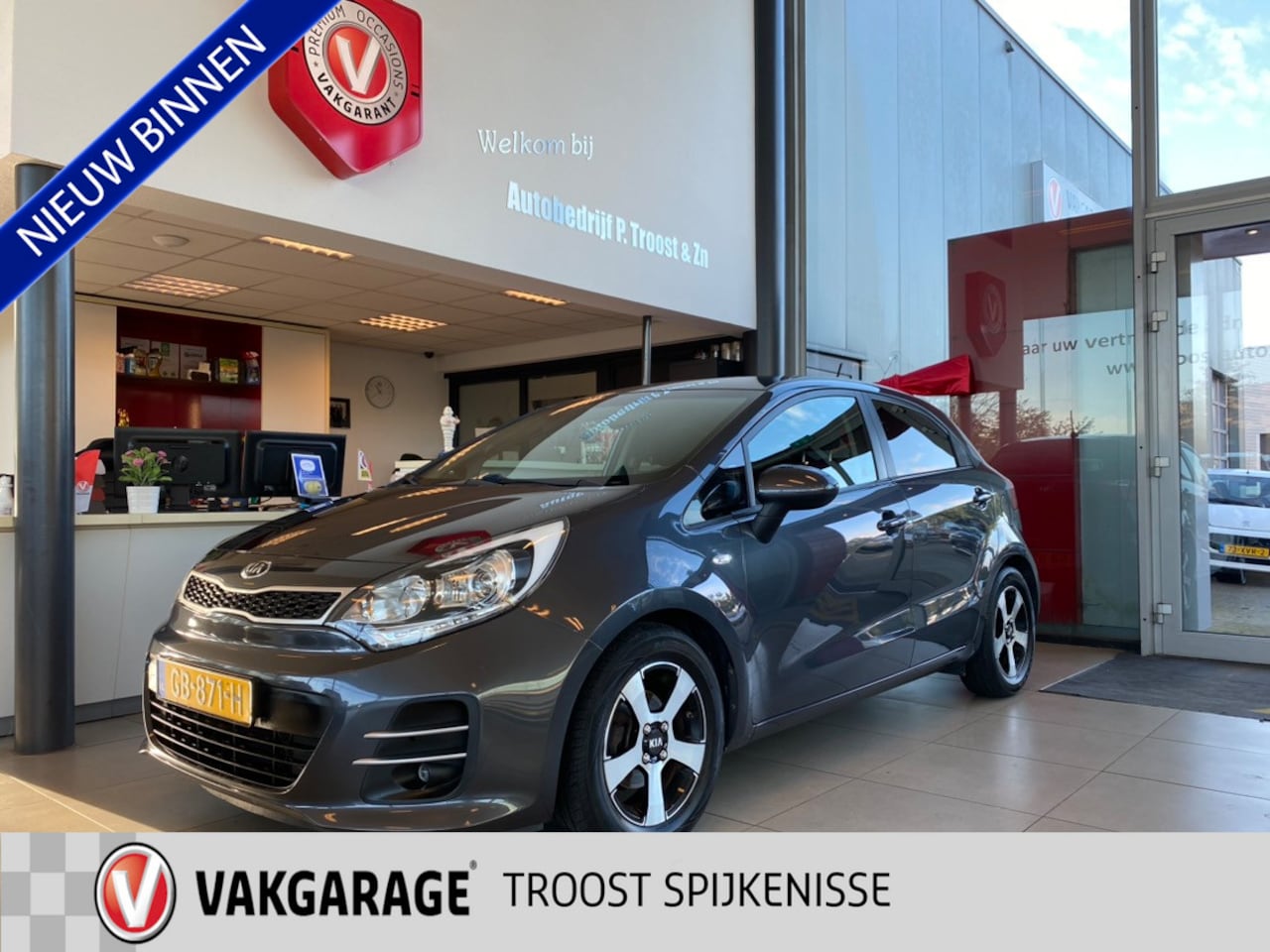 Kia Rio - 1.2 CVVT DynamicLine 1.2 CVVT DynamicLine,Navigatie,Achteruitrijcamera,Bleutooth met Spraakbediening,Climatecon - AutoWereld.nl