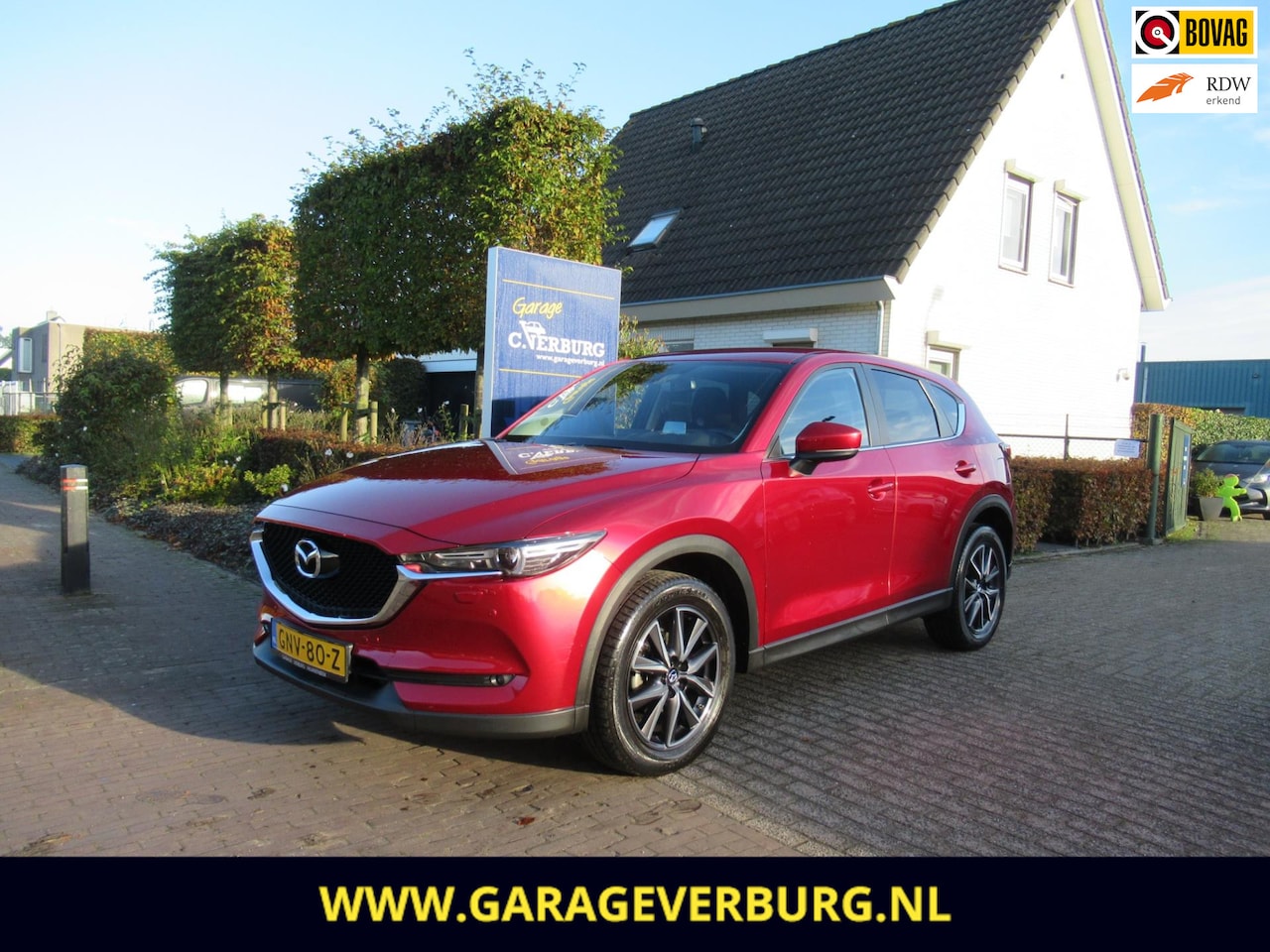 Mazda CX-5 - 2.0 SkyActiv-G 165 Skylease GT (Navi,Camera,Cruise,PDC,Trekhaak,Headup Display,Stoel+stuur - AutoWereld.nl