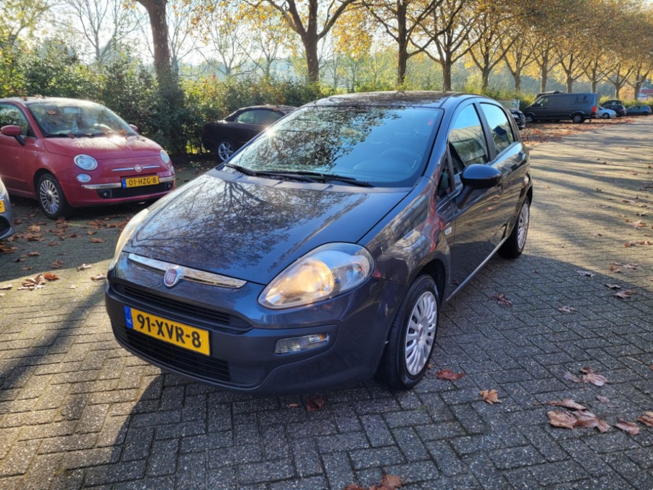 Fiat Punto Evo - 1.2 Dynamic 1.2 Dynamic, airco, elektrische ramen, 5 deurs, lage km stand - AutoWereld.nl