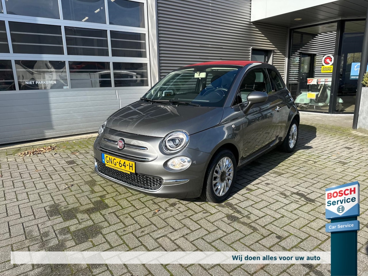 Fiat 500 C - 1.2 4 cil Lounge,carplay - AutoWereld.nl