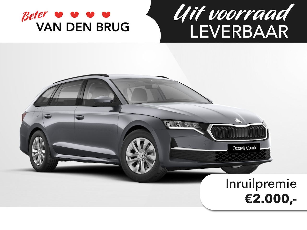 Skoda Octavia Combi - 1.5 TSI 115pk Selection | Nieuw | Wegklapbare trekhaak | Climate Control | Parkeersensoren - AutoWereld.nl