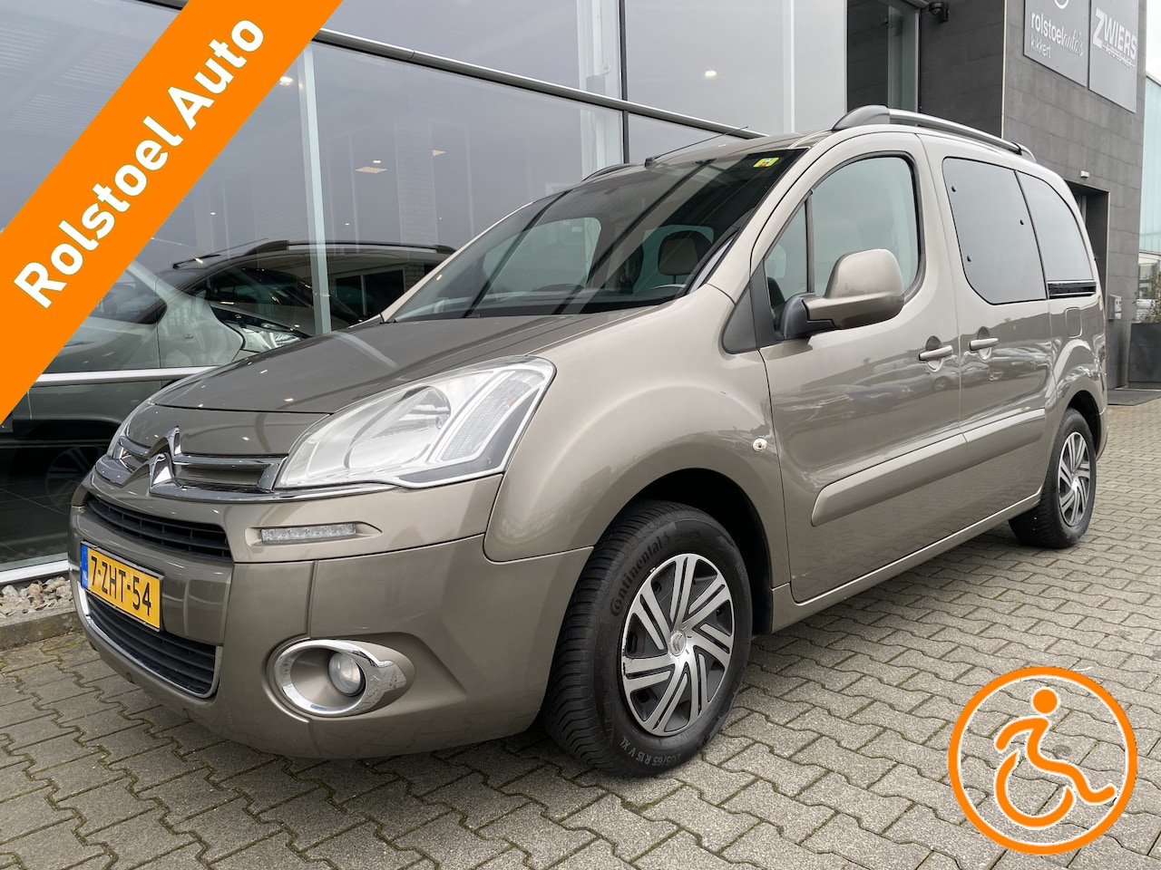 Citroën Berlingo - 3+1 Rolstoelauto 1.6 VTi Tendance (Mooie en goed onderhouden 3+1 of 5+0 Rolstoelauto!) - AutoWereld.nl