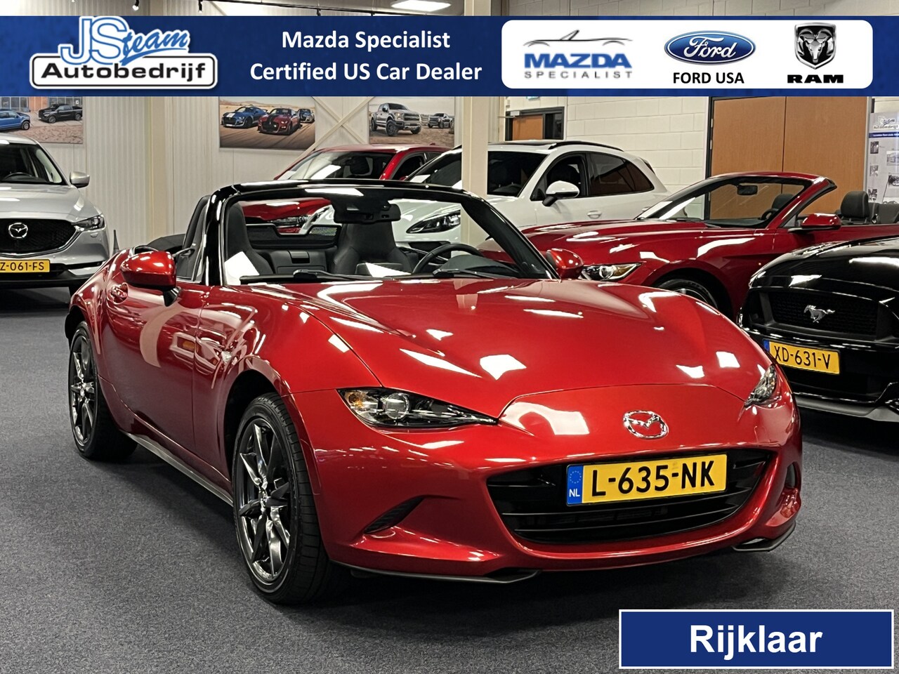 Mazda MX-5 - ND Roadster 2.0 SkyActiv-G 160PK GT-M Bose Leder - AutoWereld.nl