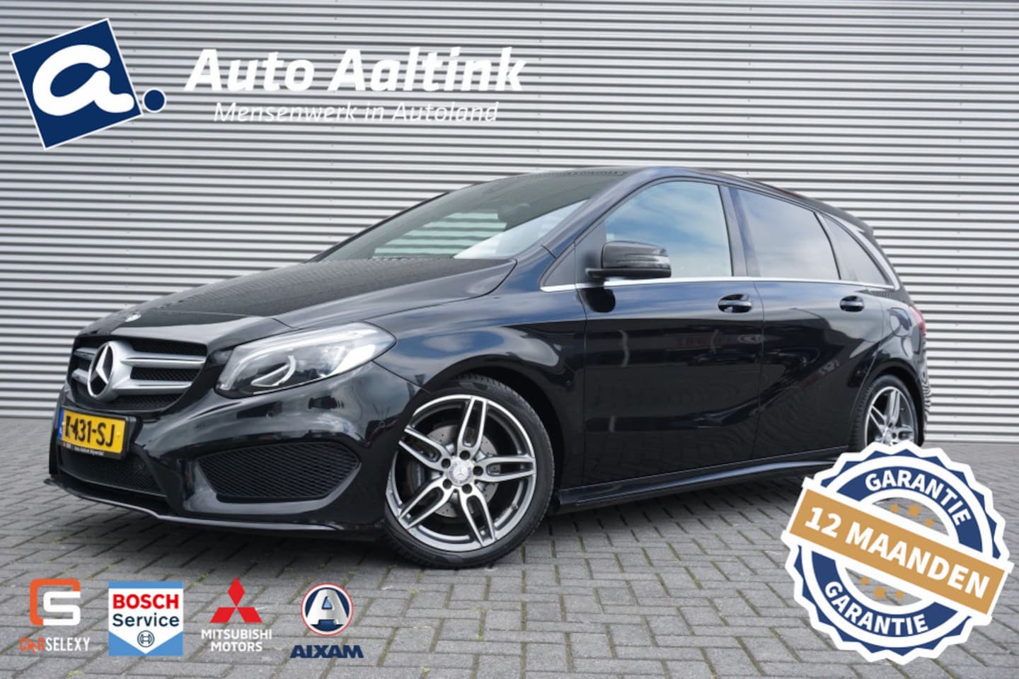 Mercedes-Benz B-klasse - 180 AMG AUTOMAAT NAVI | CLIMA | STOELVERW. | 4SBANDEN | SPORTIEF - AutoWereld.nl