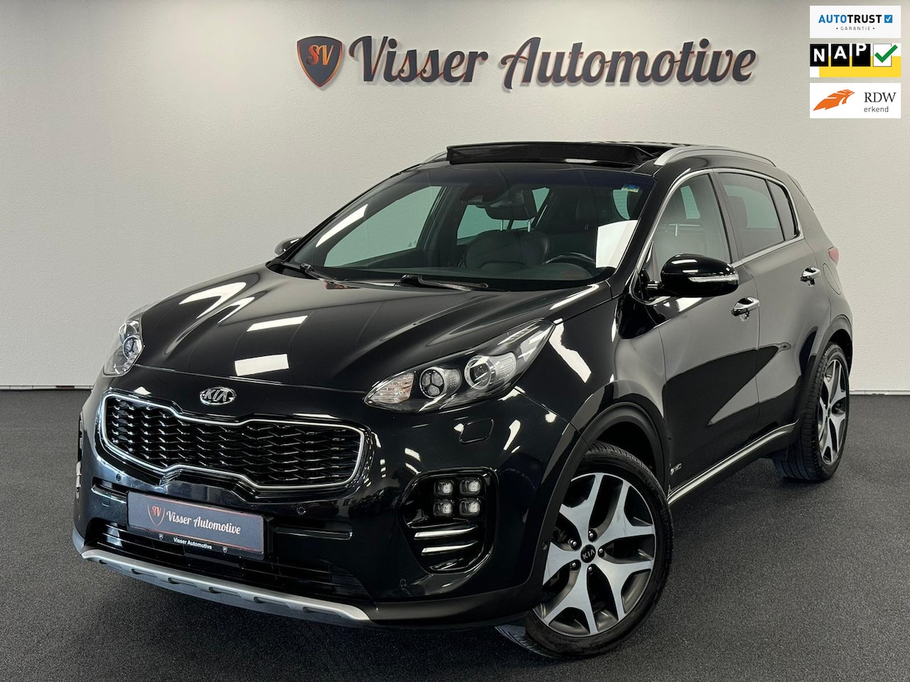 Kia Sportage - 1.6 T-GDI 4WD GT-Line*Automaat*Pano*Navi*Stoelverwarming* - AutoWereld.nl