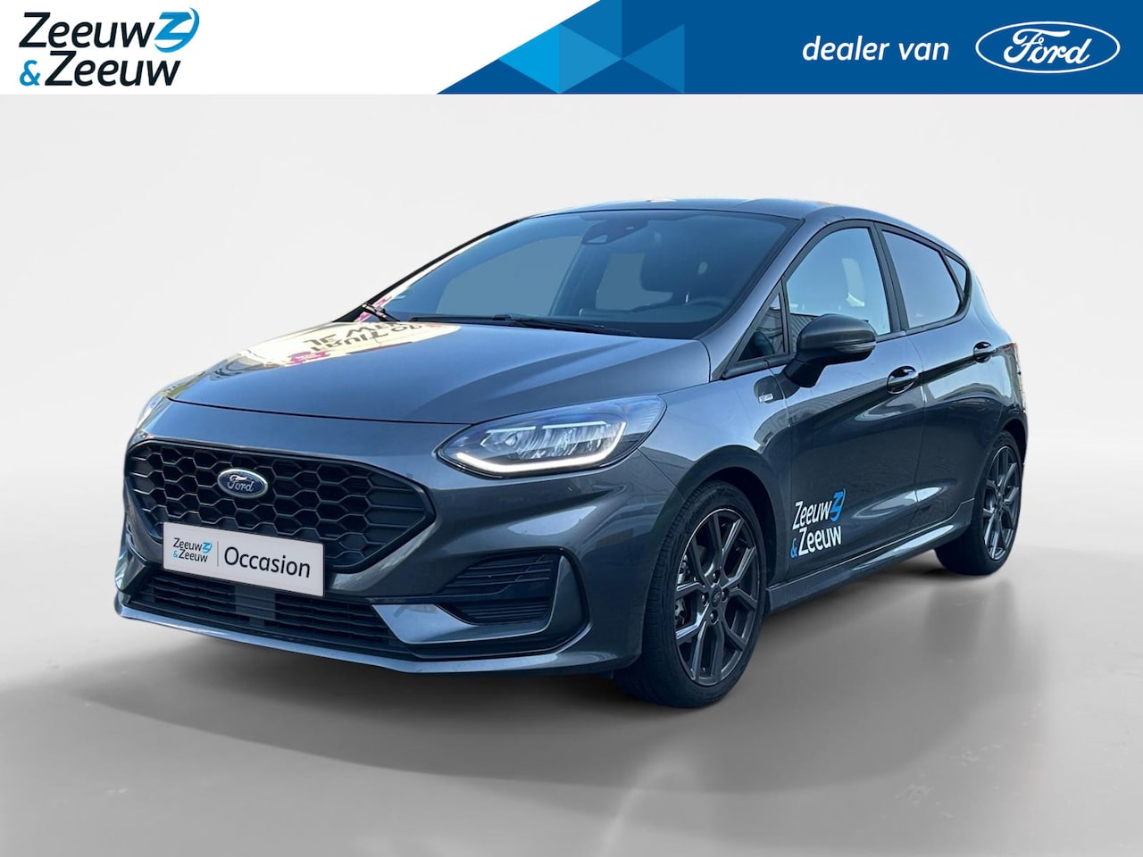 Ford Fiesta - 1.0 EcoBoost Hybrid ST-Line X 125pk | DEMO | Stoel- stuur en voorruitcerwarming | Navigati - AutoWereld.nl