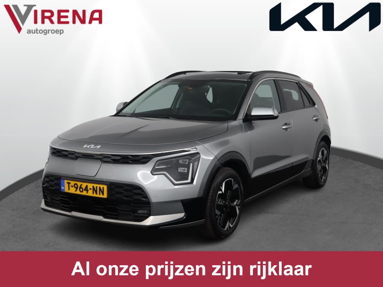 Kia Niro EV - DynamicPlusLine 64.8 kWh - Achteruitrijcamera - Cruise Control - Batterijverwarming - Park - AutoWereld.nl