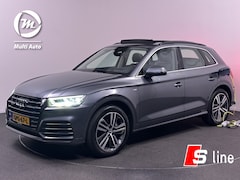 Audi Q5 - 55 TFSI e quattro S Line Plug In Hybrid 367pk PHEV | Luchtvering | Panodak | Trekhaak af F