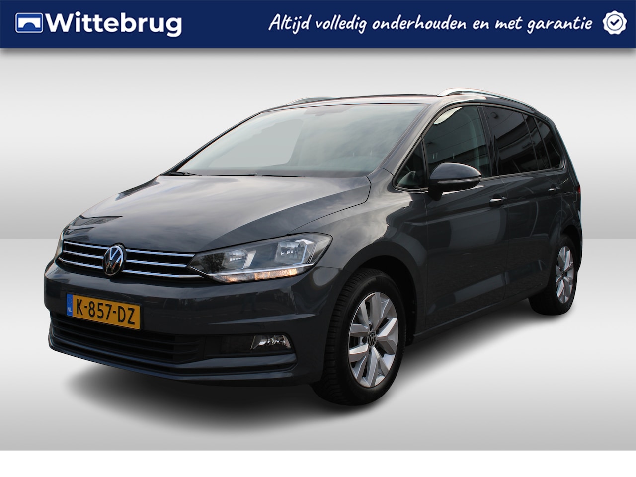 Volkswagen Touran - 1.5 TSI Comfortline Business 7pers uitv DSG AUTOMAAT Camera / LM velgen / Navigatie / Park - AutoWereld.nl