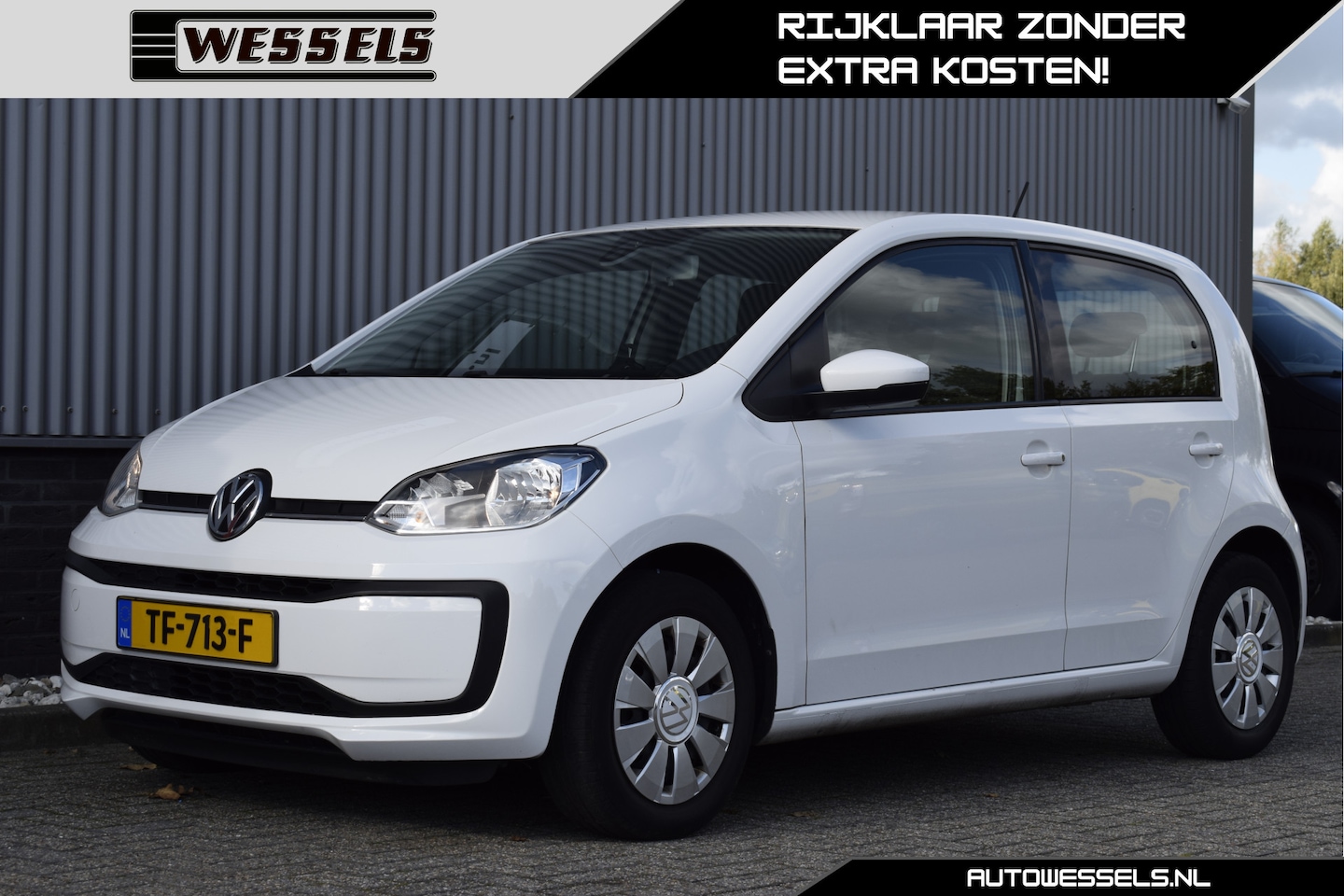 Volkswagen Up! - 1.0 BMT move up! Automaat, Airco, Bluetooth tel, - AutoWereld.nl