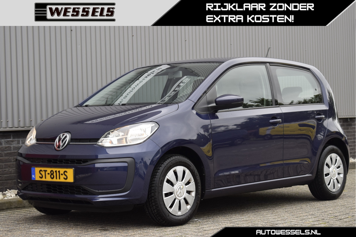 Volkswagen Up! - 1.0 BMT move up! A/C, Bluetooth, Orgineel NL, 5 deurs - AutoWereld.nl