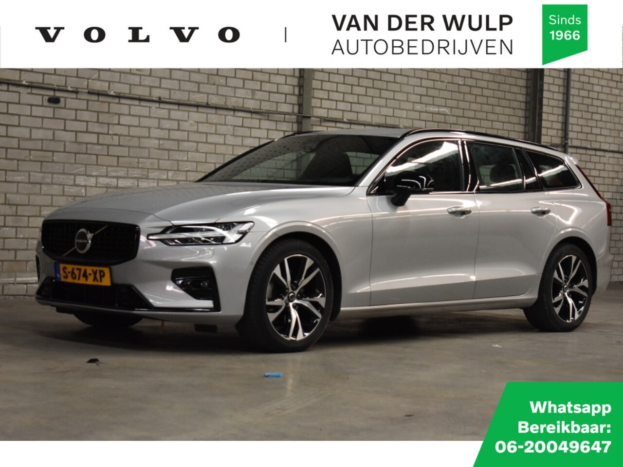 Volvo V60 - B3 163pk Plus Dark | Climate | Driver Assist | Trekhaak | 360cam - AutoWereld.nl