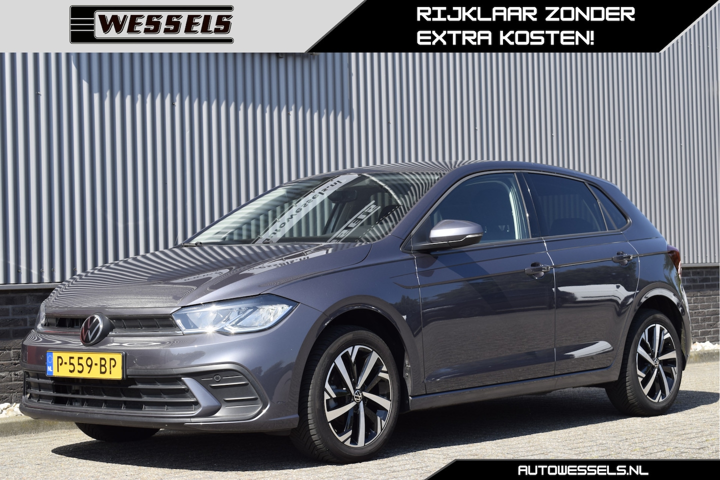 Volkswagen Polo - 1.0 TSI Life Automaat Facelift! Virtual cockpit, Adaptive cruise, Navi, - AutoWereld.nl