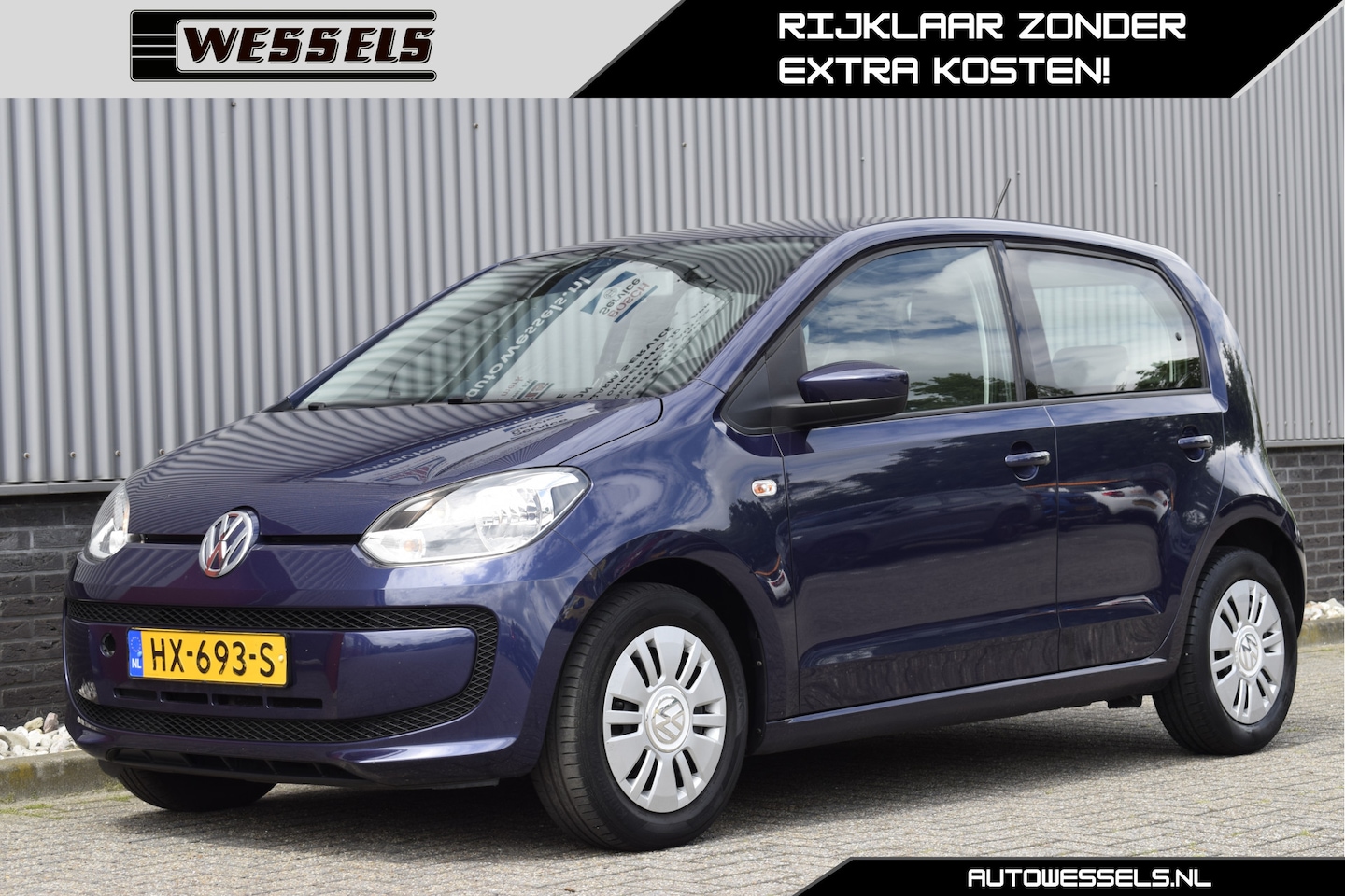 Volkswagen Up! - 1.0 move up! BlueMotion 1.0 move up! BlueMotion 5-drs, Airco, Navi, Bluetooth tel, Elek. ramen - AutoWereld.nl