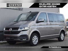 Volkswagen Transporter Caravelle - 2.0 TDi Automaat 8 persoons Adaptive cruise, Camera, 2 x Schuifdeur, Carplay, Stoelverwarm