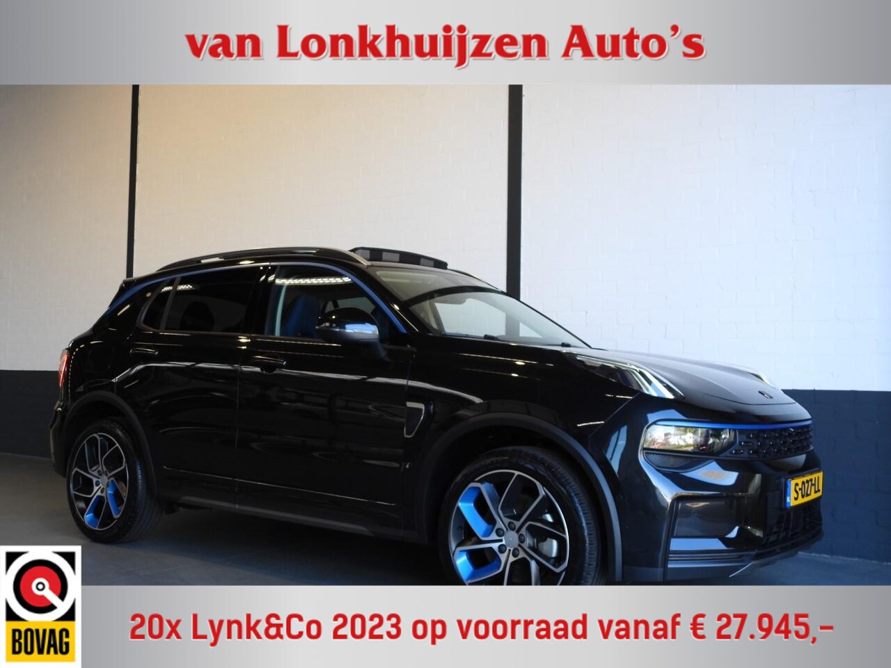 Lynk & Co 01 - 1.5 PHEV Plug-In NAVI/360CAM/SCHUIFDAK/LED/20"LMV! - AutoWereld.nl