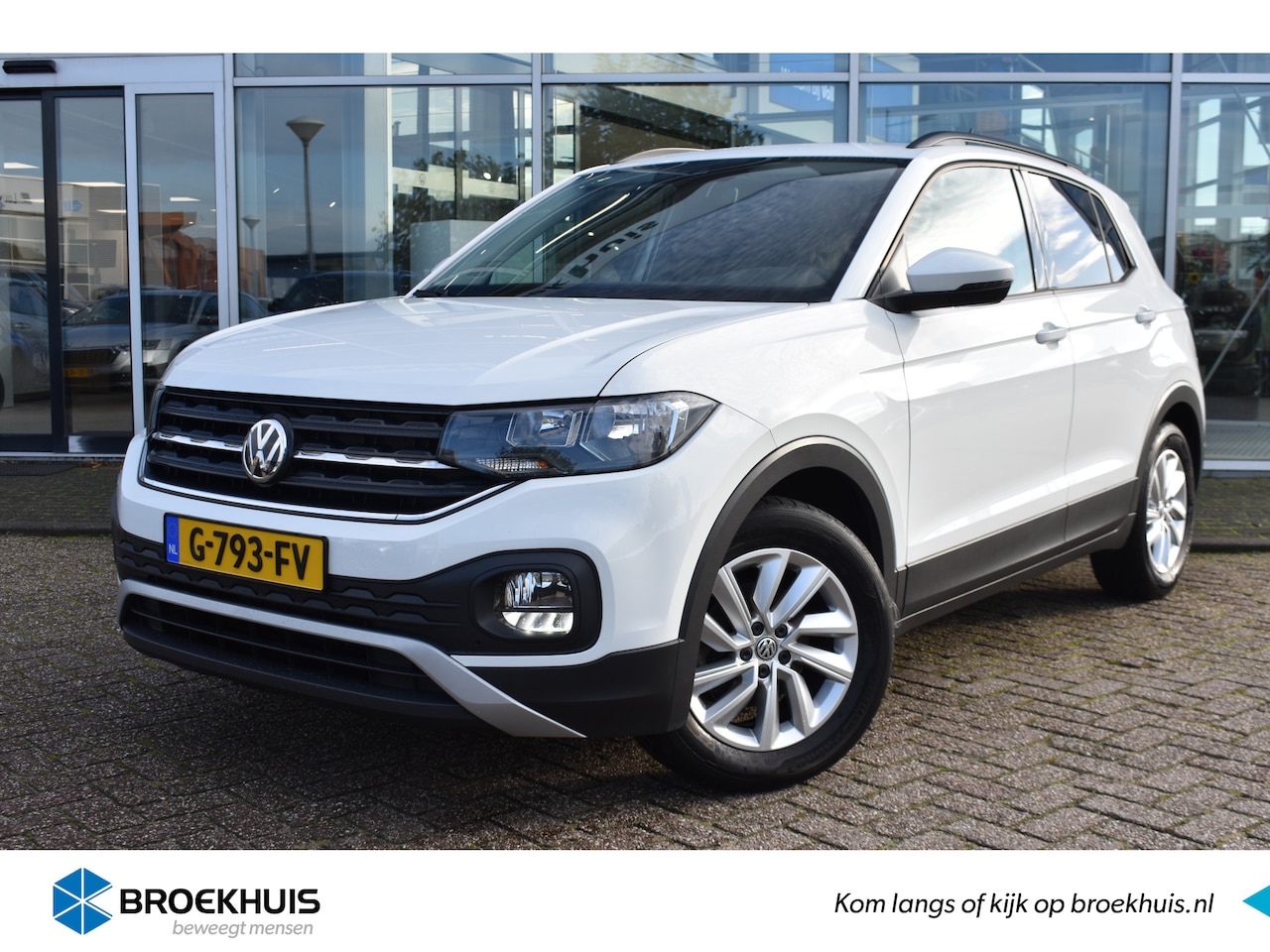 Volkswagen T-Cross - 1.0 TSI 95PK Life | AIRCO | NAVI BY APP | TREKHAAK | ADAPT. CRUISE | 16 INCH - AutoWereld.nl