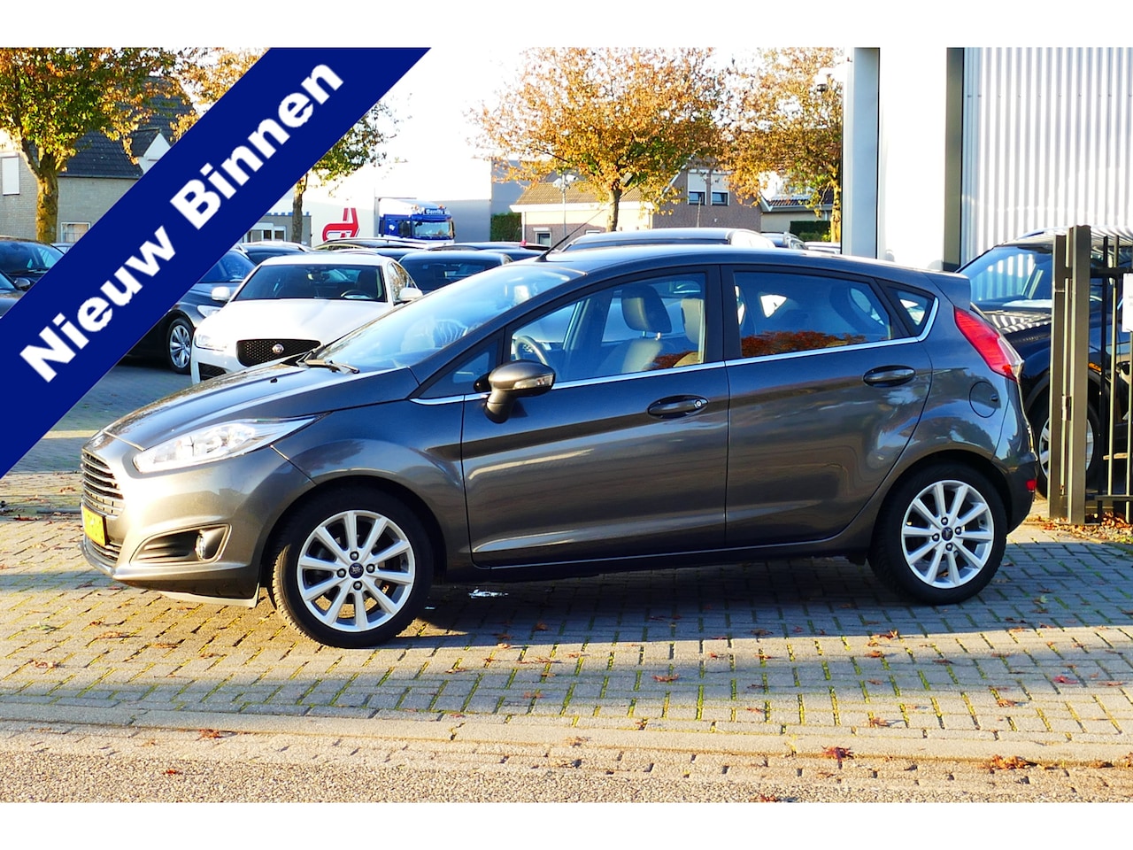 Ford Fiesta - 1.0 EcoBoost Titanium. Navi, Clima, Cruise, 16"LMV, Park Sensors - AutoWereld.nl