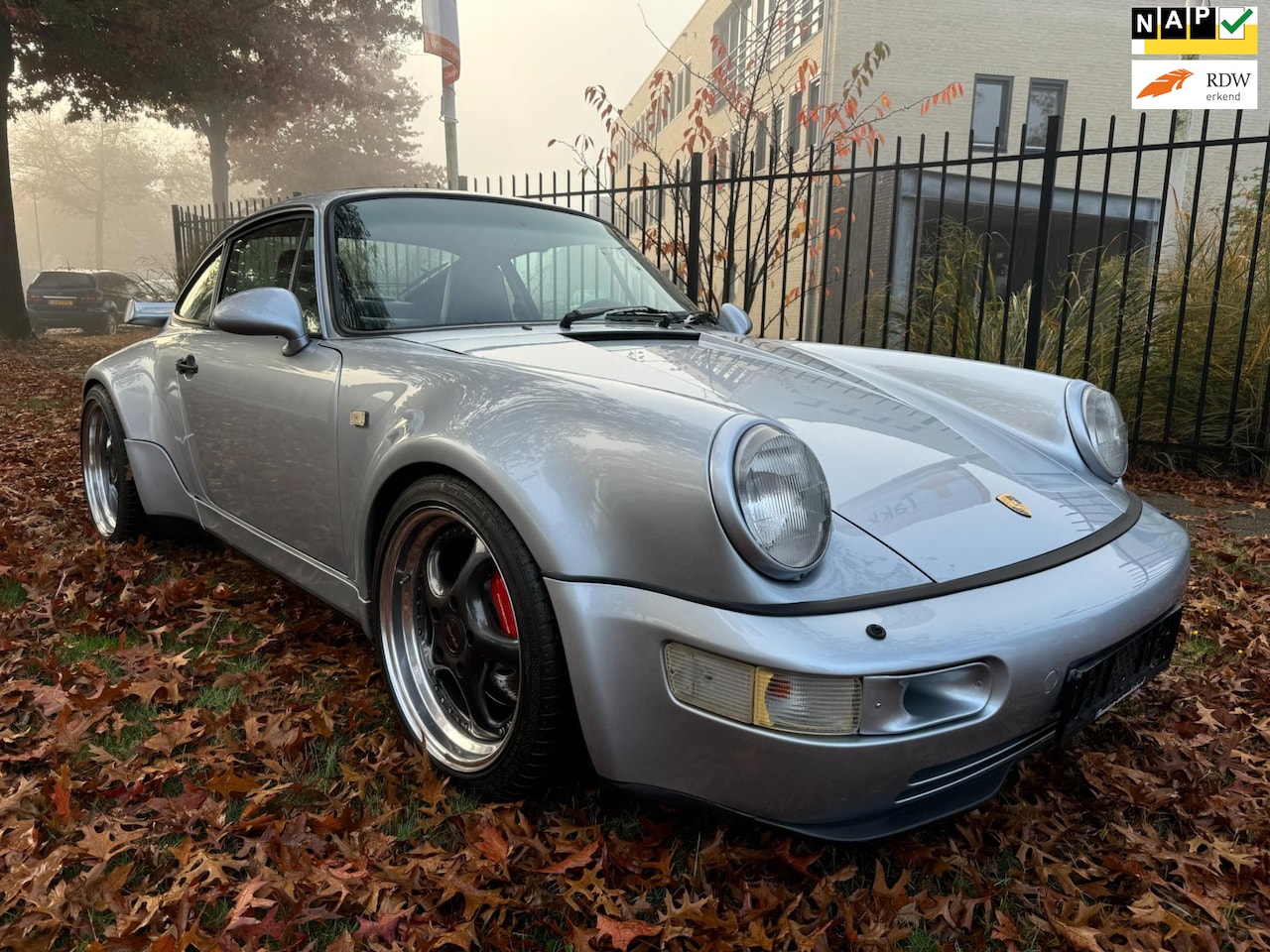 Porsche 911 - 3.3 Turbo Coupé 04-1991 89.000 km in smetteloze staat, met full historie, certificaten, et - AutoWereld.nl