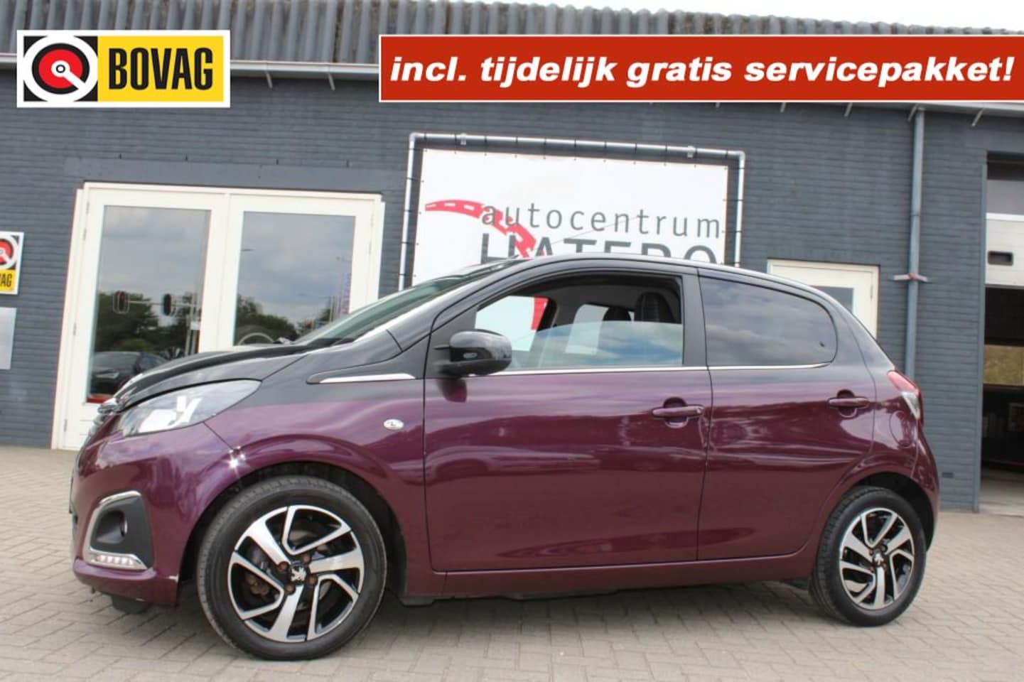 Peugeot 108 - 1.0 E-VTI Airco Camera Cruise Bluetooth Two Tone - AutoWereld.nl