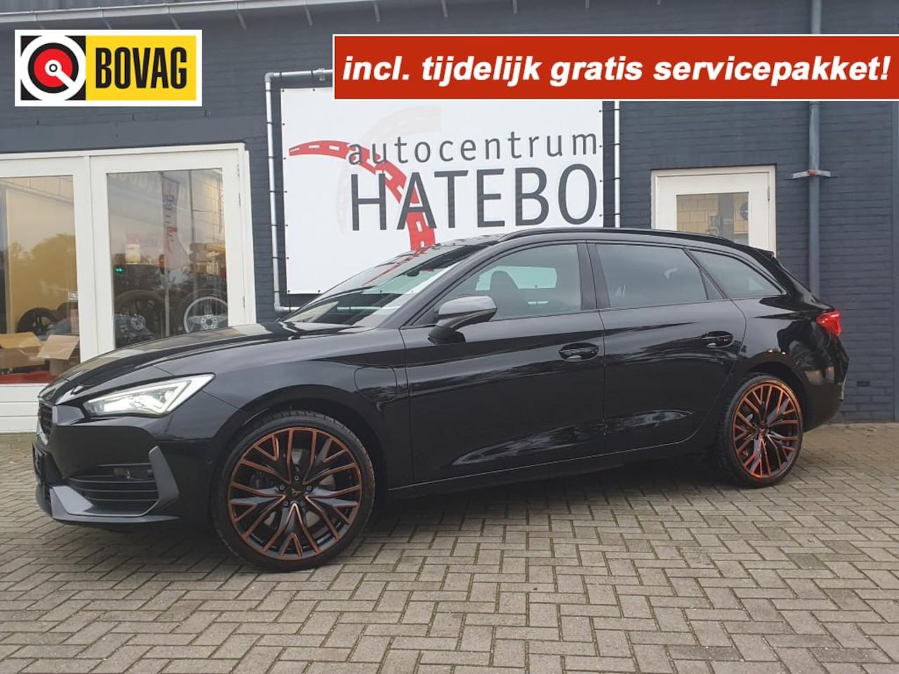 CUPRA Leon - 1.4 E-HYBRID Performance Navi Cam Sport Black Line Apple - AutoWereld.nl