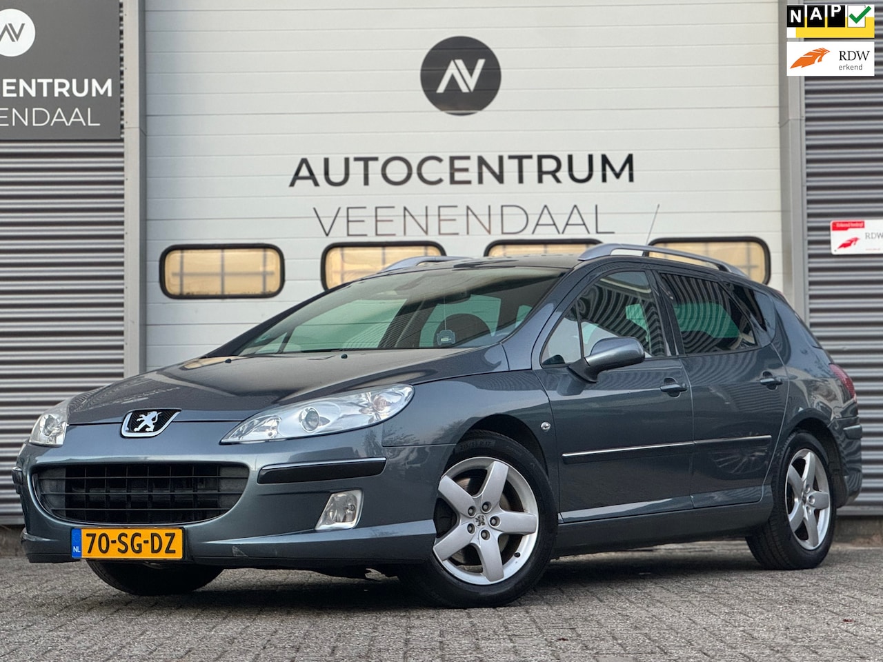 Peugeot 407 SW - 3.0-24V V6 XT 211 PK 73.000 KM NAP AUT PANO/CRUISE - AutoWereld.nl