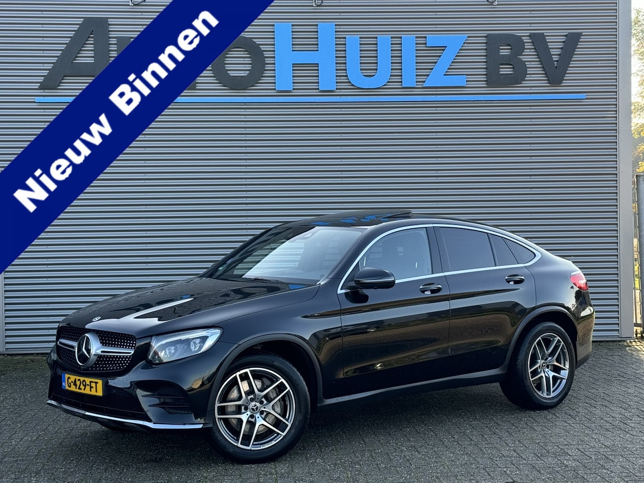 Mercedes-Benz GLC-klasse Coupé - 300 245 PK 4MATIC AMG Line Schuif-/Kanteldak Distronic Lederen interieur Luchtvering Trekh - AutoWereld.nl