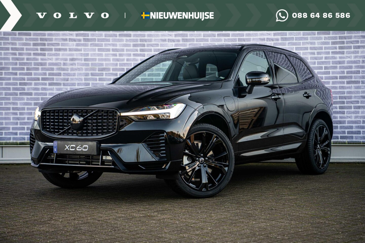 Volvo XC60 - 2.0 Recharge T6 AWD Plus Black Edition | Uit Voorraad Leverbaar l Harman Kardon l Power Se - AutoWereld.nl