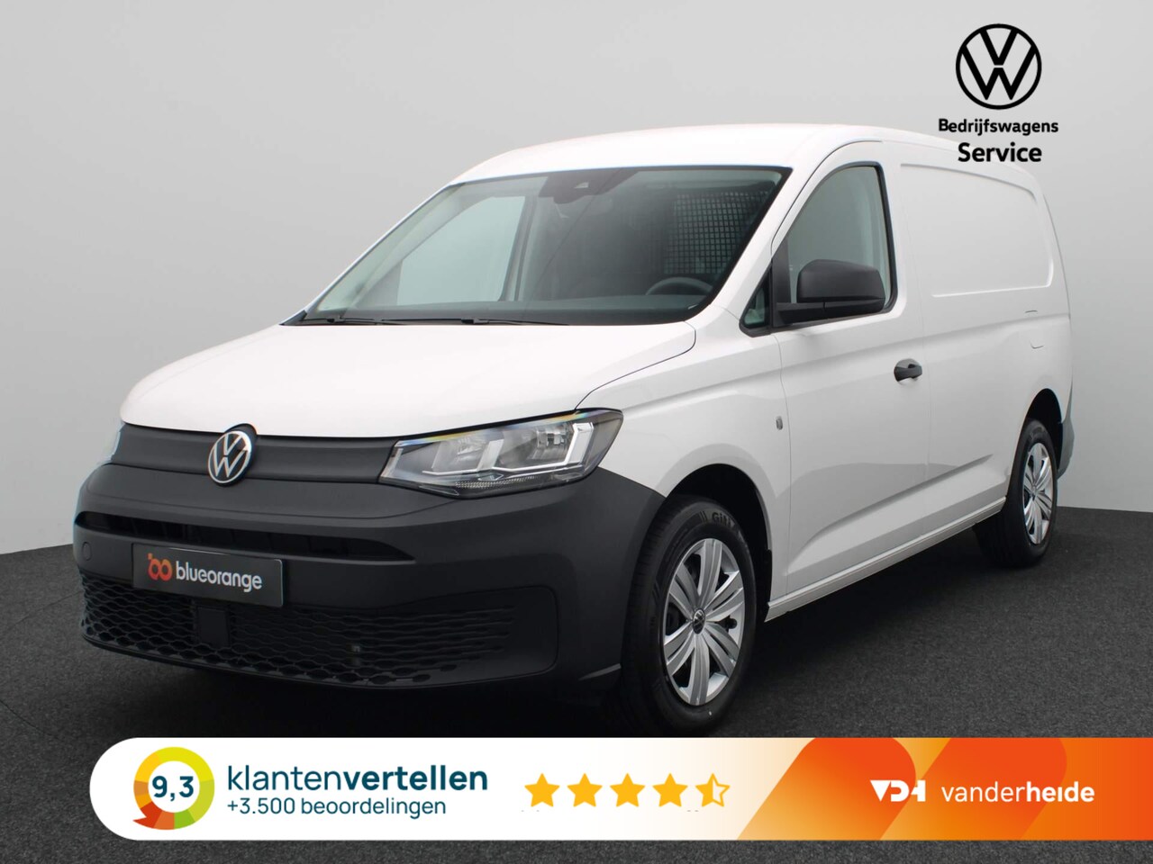 Volkswagen Caddy Cargo Maxi - 2.0 TDI Trend 102PK achterdeuren met ruit, cruise control, elektrisch verstelbare spiegels - AutoWereld.nl