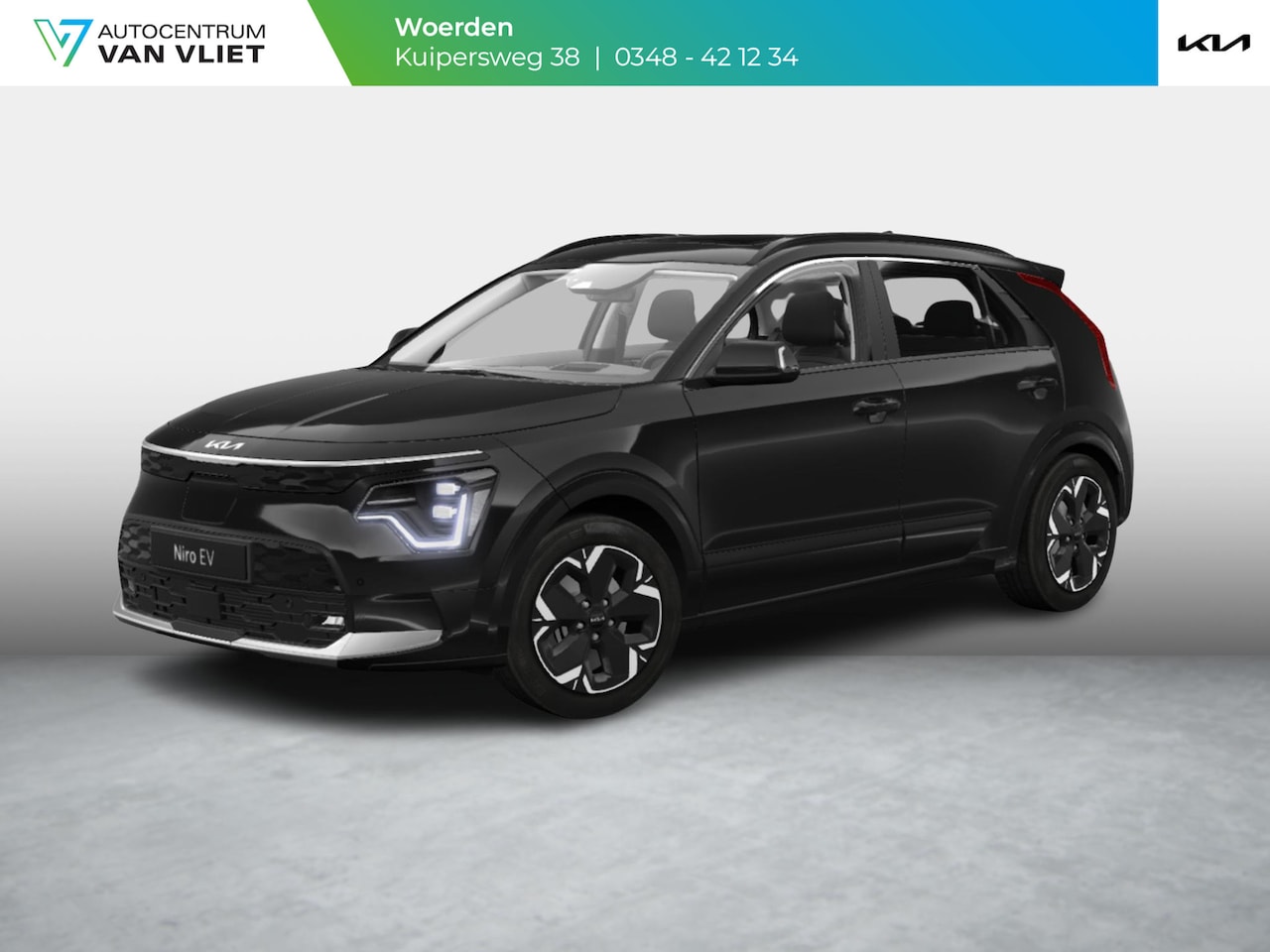 Kia Niro EV - Plus 64.8 kWh | Schuif/kantel dak | Head-up display | € 2950,- subsidie mogelijk | - AutoWereld.nl