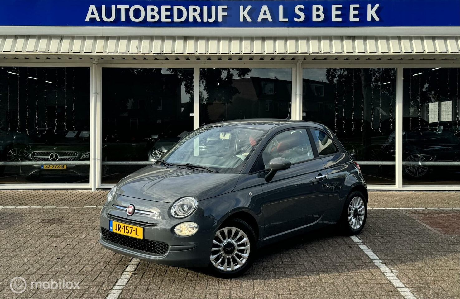 Fiat 500 - 1.2 Popstar|Facelift|AC|Nardo grey| - AutoWereld.nl