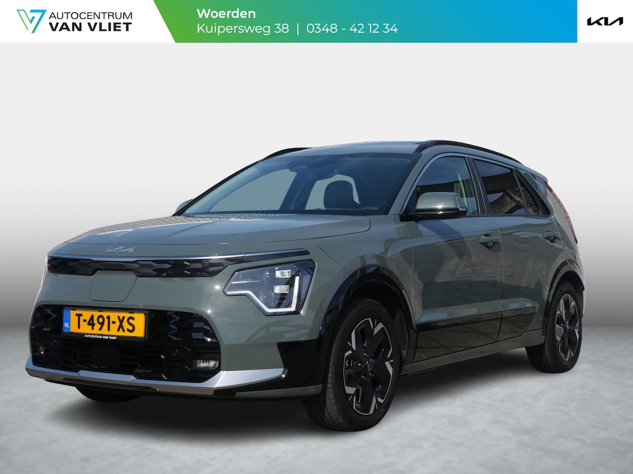 Kia Niro EV - DynamicPlusLine 64.8 kWh | Stoel-/stuurverwarming | Schuif-/kanteldak | Head-up display| L - AutoWereld.nl