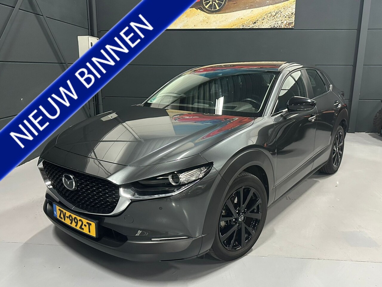 Mazda CX-30 - 2.0 e-SkyActiv-G M Hybrid - LEDER - NAVIGATIE - CAMERA - HEADSUP/DISPLAY - ORIG-NL - N.A.P - AutoWereld.nl