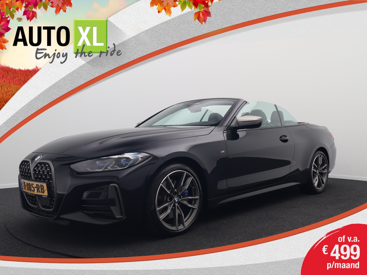 BMW 4-serie Cabrio - M440i 374 PK xDrive High Exe M-Sport Adapt. Cruise Nekverw. - AutoWereld.nl