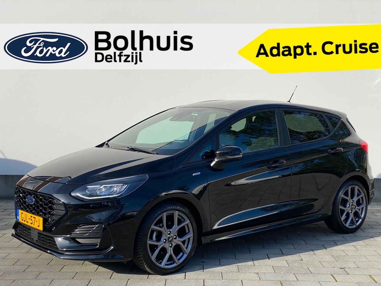 Ford Fiesta - EcoBoost 100PK ST-Line | Winter Pack I Climate I LED I AD. Cruise I Camera I Keyless | 4-s - AutoWereld.nl