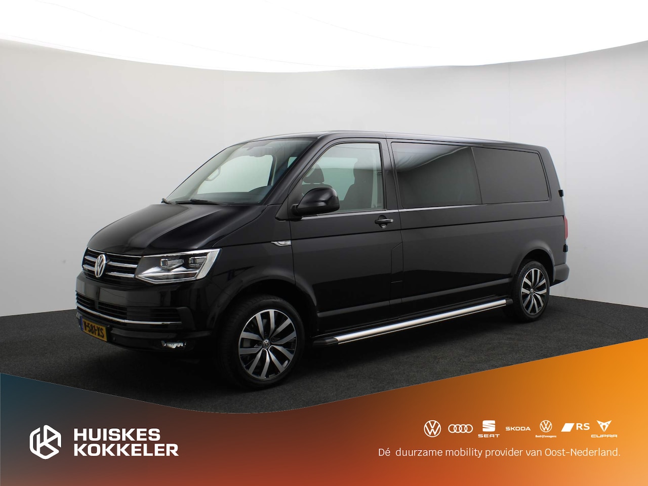 Volkswagen Transporter - Dubbel Cabine 2.0 TDI 204pk DSG L2 Exclusive Edition * RIJKLAAR *  | LED | 18” | Navi | Tr - AutoWereld.nl