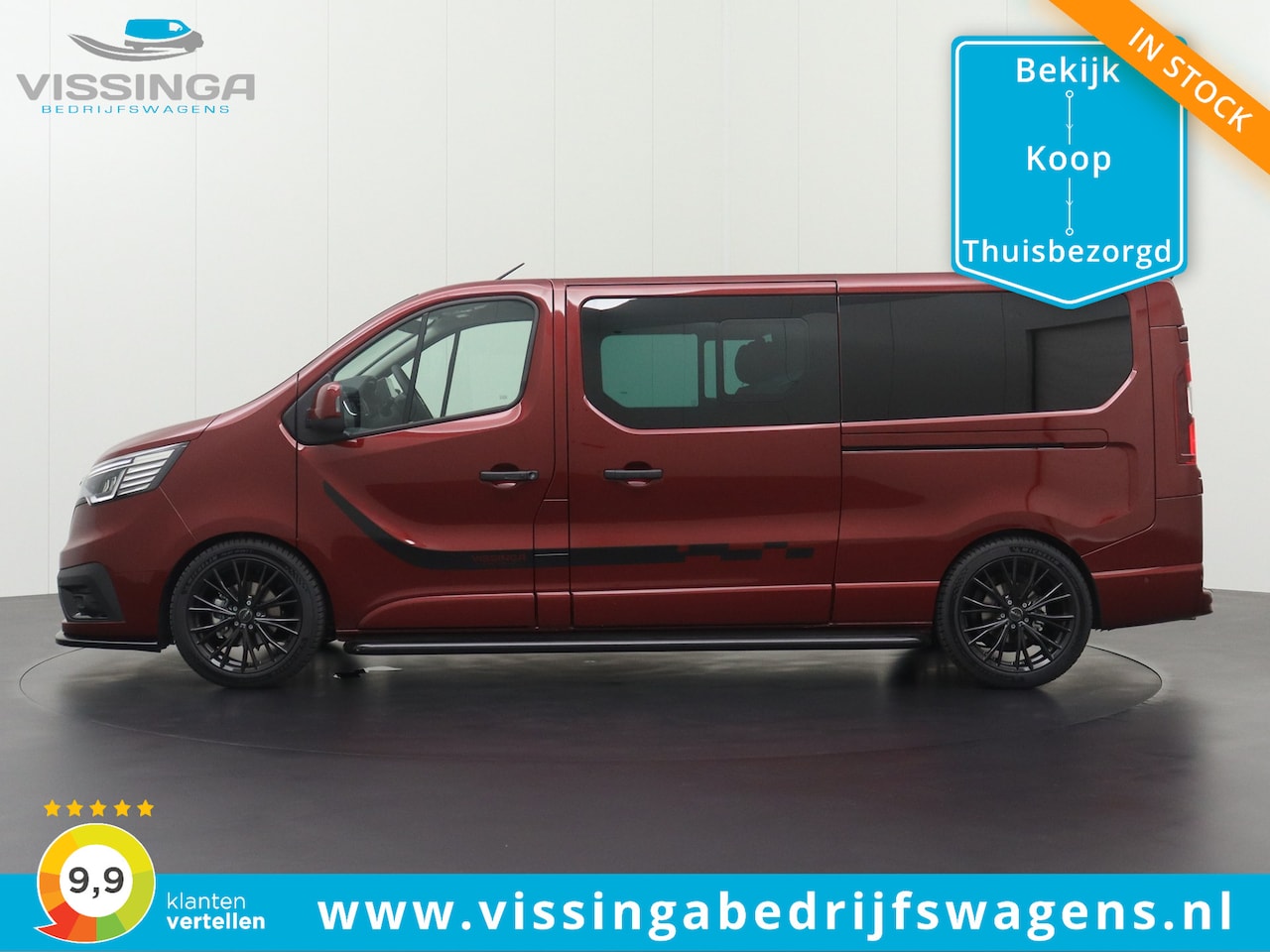 Renault Trafic - L2H1 170 pk Vissinga Special Dubbel Cabine H-Edition - AutoWereld.nl