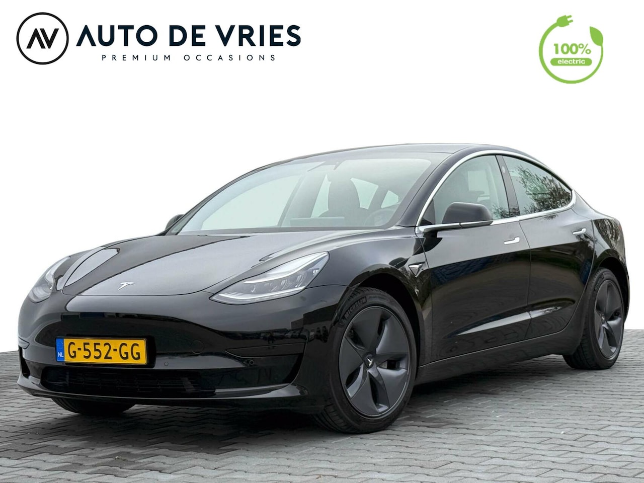 Tesla Model 3 - Standard RWD Plus 60 kWh| Zwart leder | Autopilot | Panoramadak | 1e Eigenaar - AutoWereld.nl