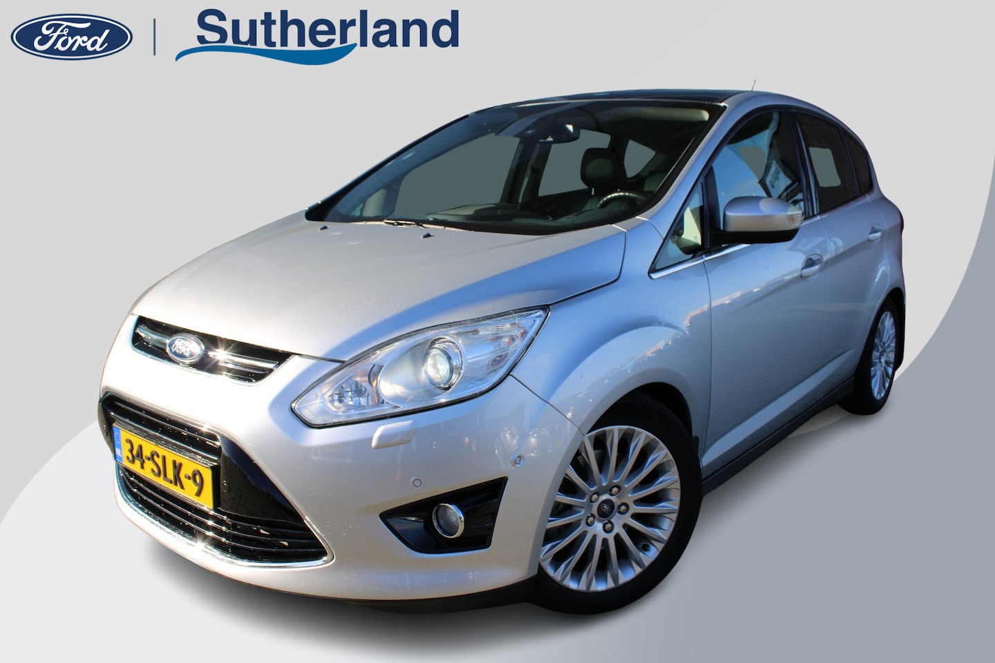 Ford C-Max - 1.6 EcoBoost 150 PK Titanium | Trekhaak | 1500 KG Trekgewicht  | Lederen Bekleding | Panor - AutoWereld.nl