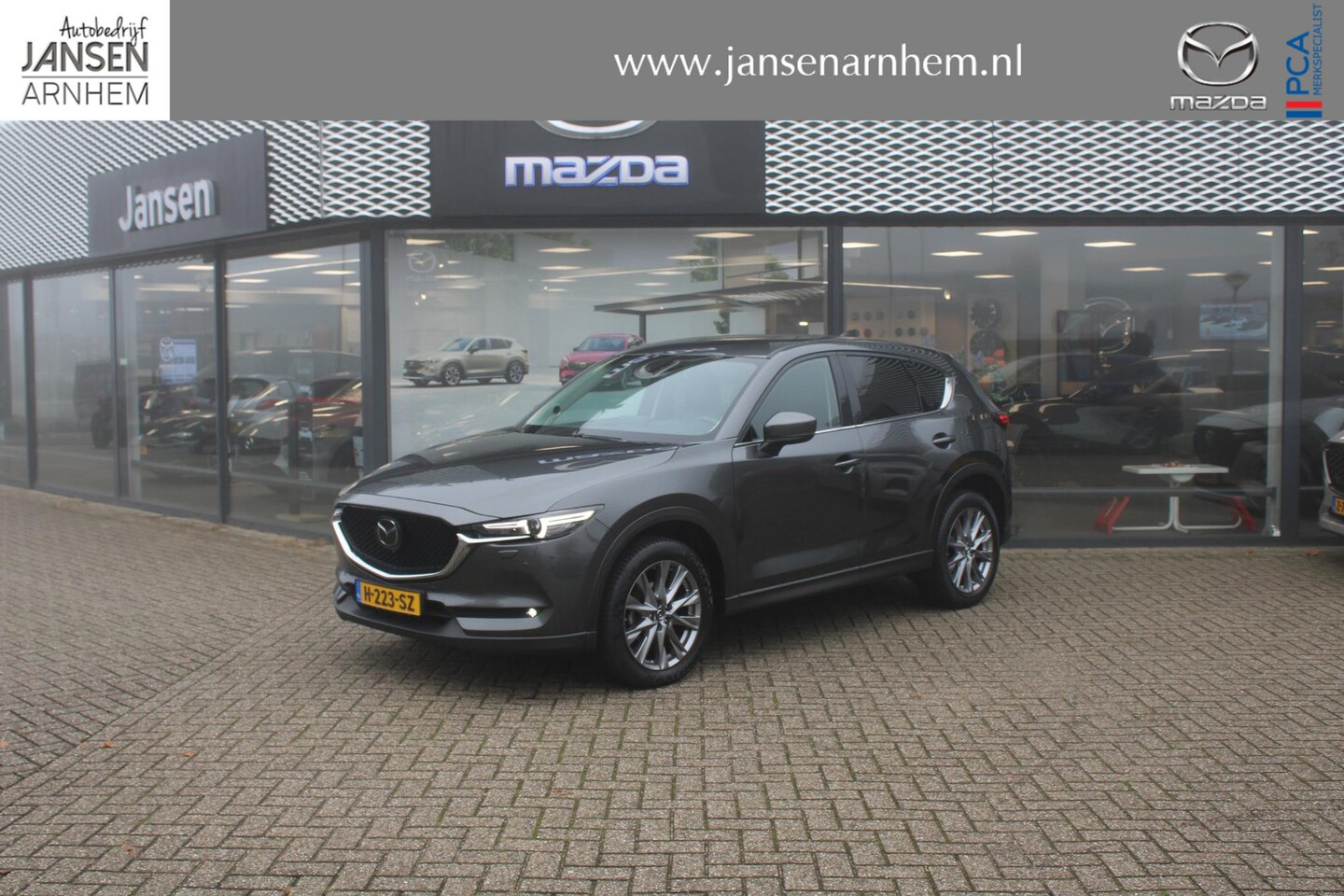 Mazda CX-5 - 2.0 SkyActiv-G 165 Luxury 2.0 SkyActiv-G 165 Luxury , Leder, 360 Camera, Adap.Cruise, Bose, HUD, Navi, Apple Carplay - AutoWereld.nl