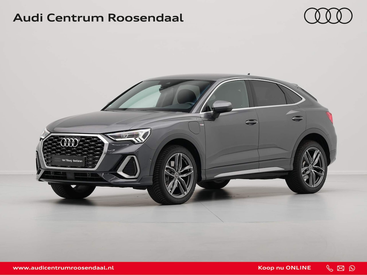 Audi Q3 Sportback - 45 TFSI e 245pk S-Tronic S-Line Edition Navigatie Wegkl. trekhaak Acc Stoelverwarming - AutoWereld.nl