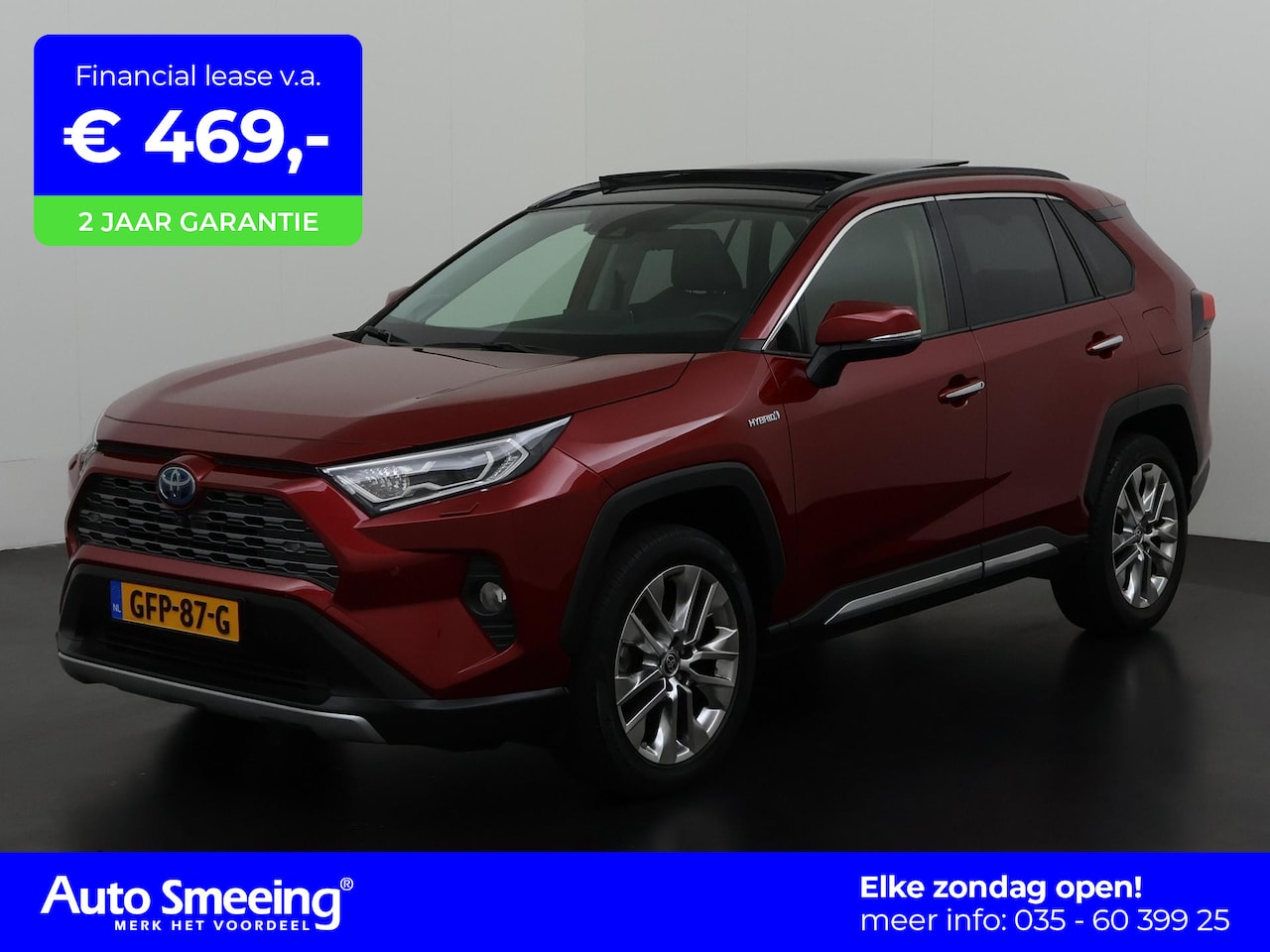 Toyota RAV4 - 2.5 Hybrid Executive | Panoramadak | Leder | Zondag Open! - AutoWereld.nl