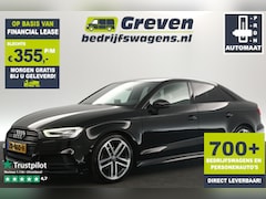 Audi A3 Limousine - 30 TDI S-Line Automaat LED Clima Cruise 18''LMV Navi PDC